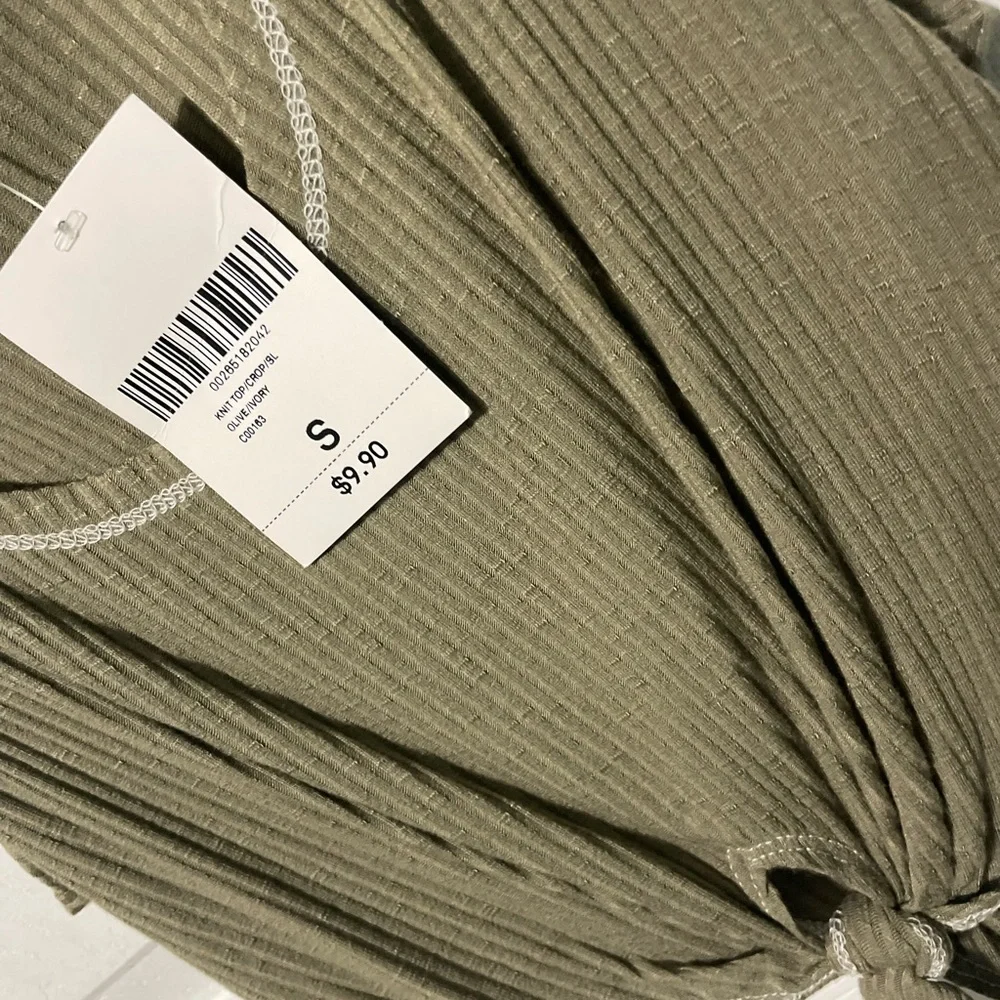 Cropped Ribbed Tank Top - Picture 2 of 2